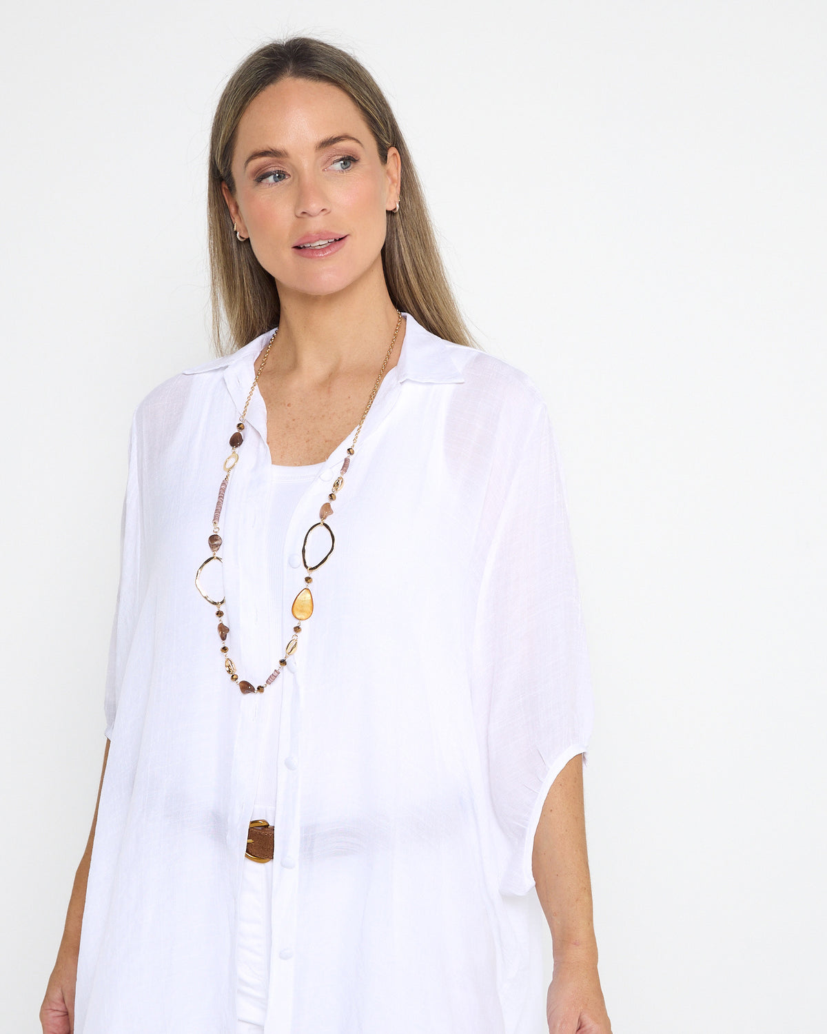 Calia Necklace - Stone