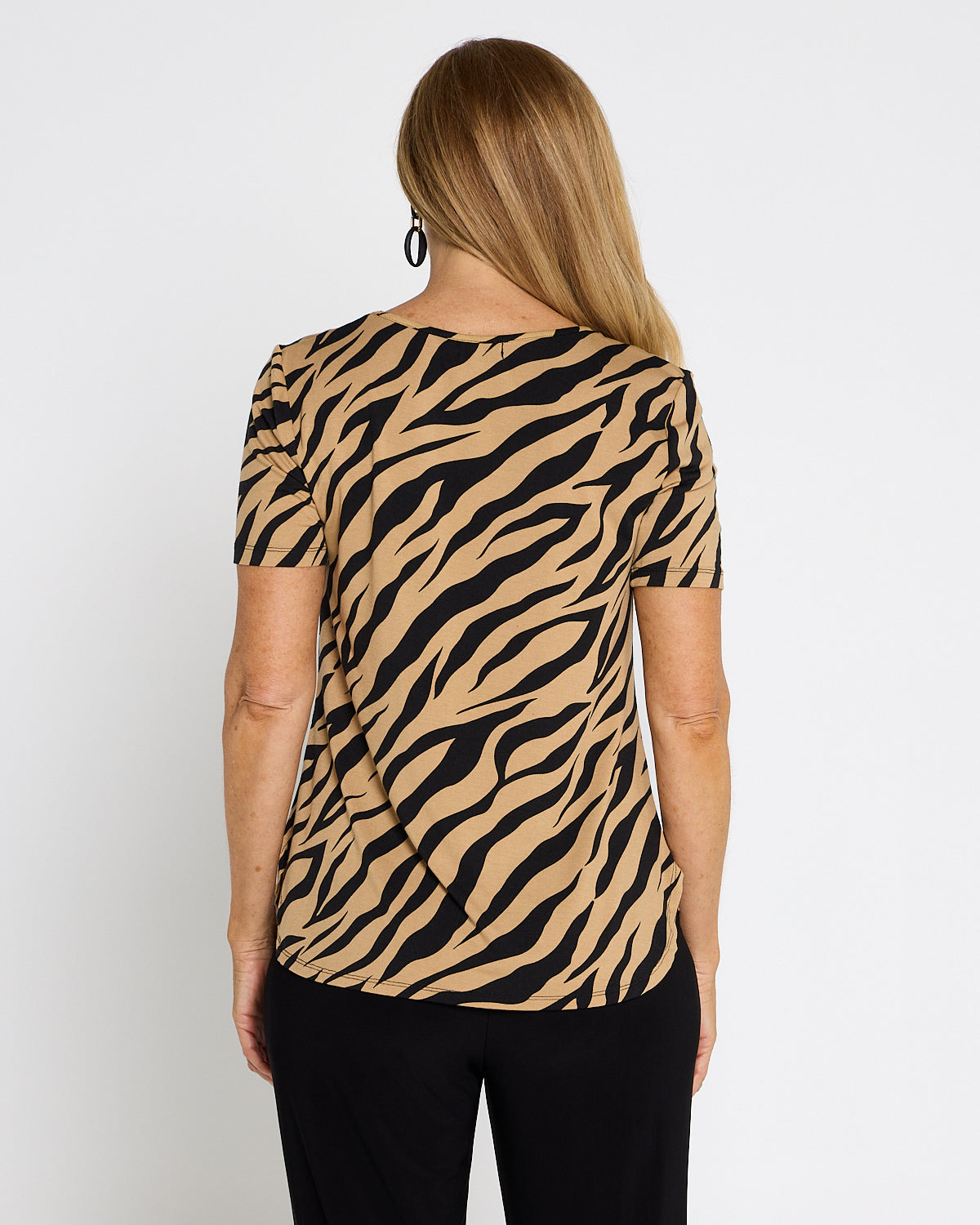 Postage Soft Top - Camel/Animal Print