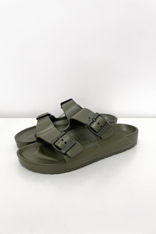 Caravan Slides - Earthy Green