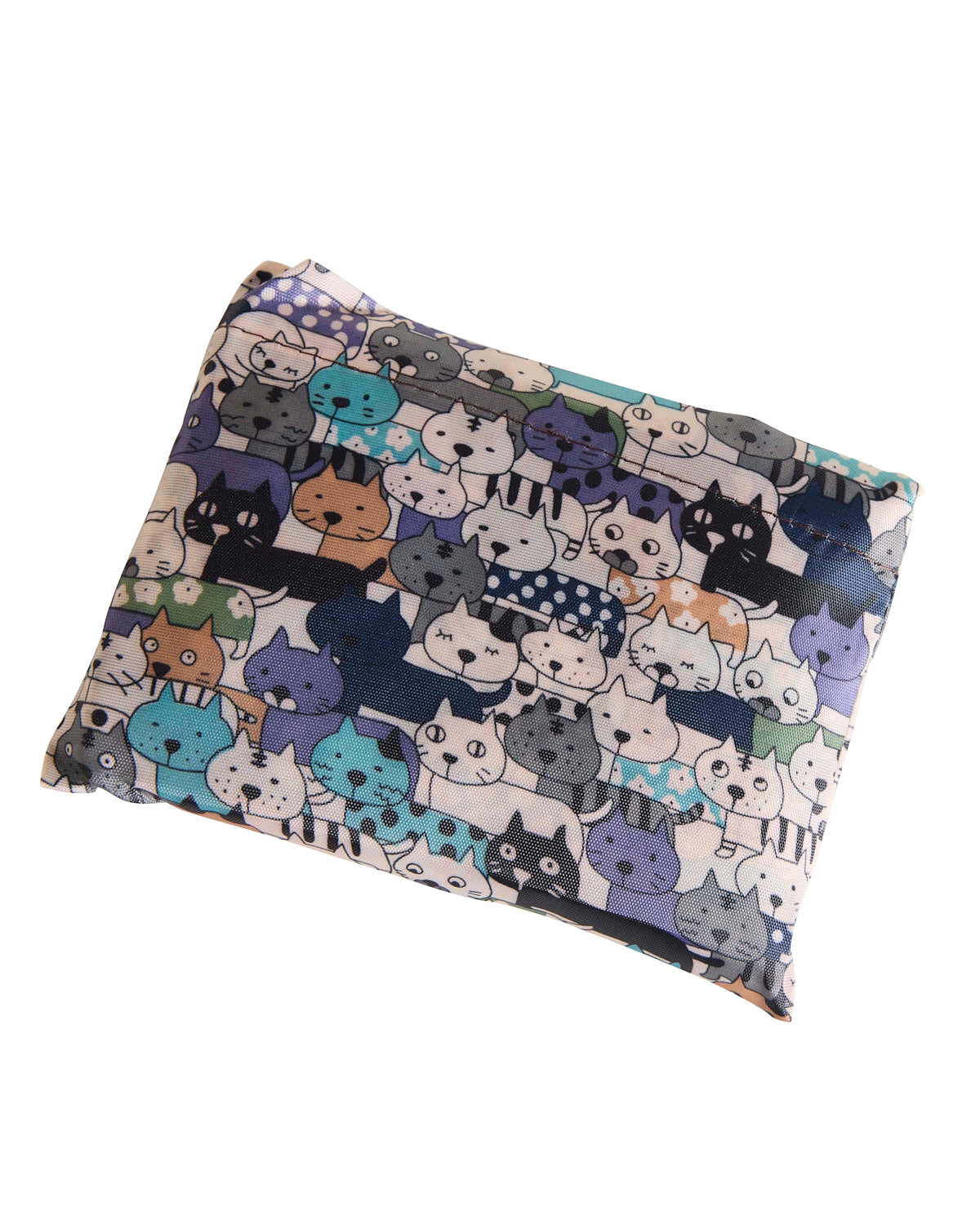 Large Reusable Shopping Bag - Whisker Parade