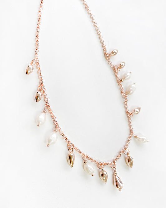Esmeralda Necklace - Rose Gold