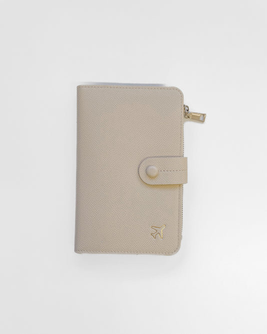 Passport Wallet - White Sand