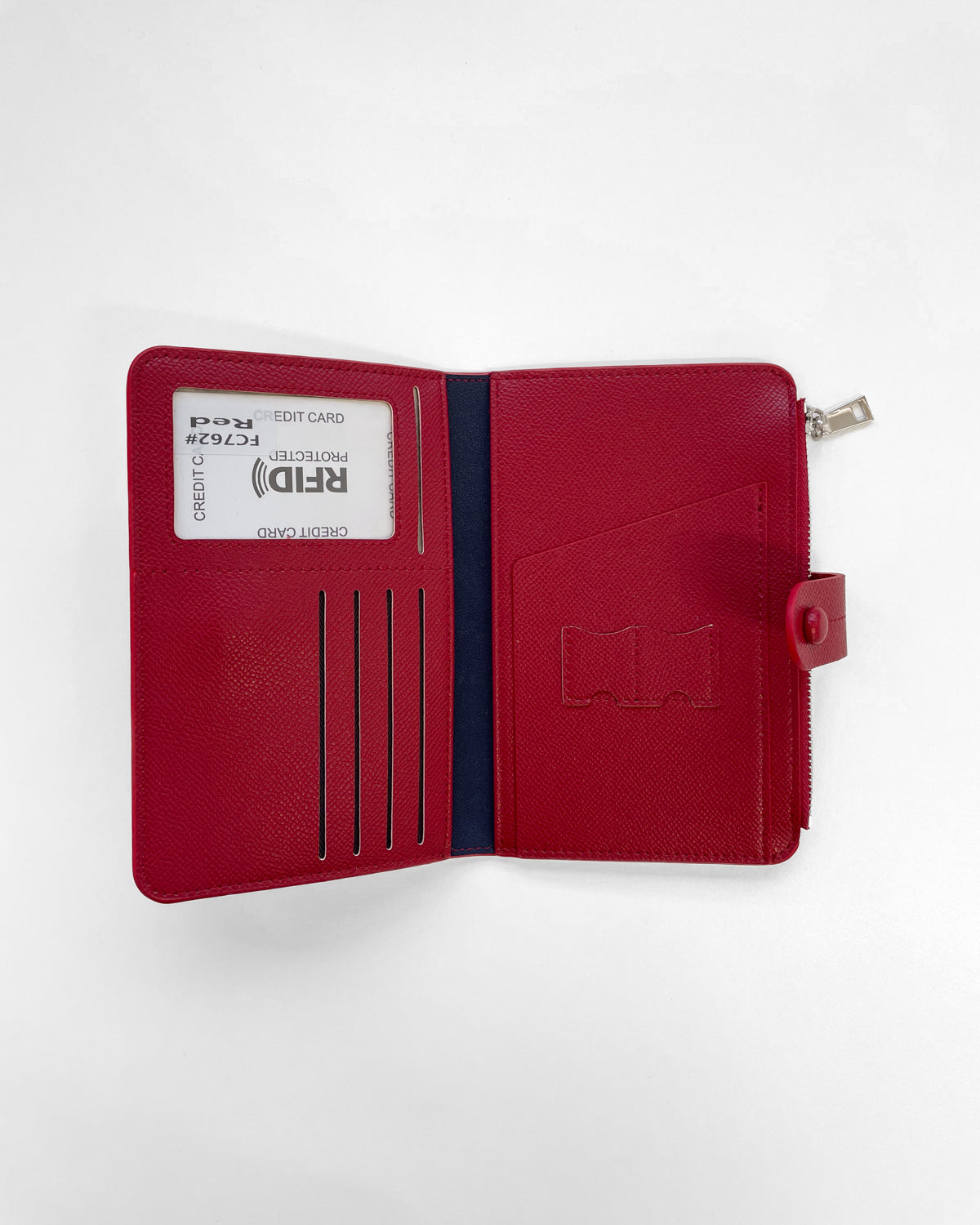 Passport Wallet - Dark Red