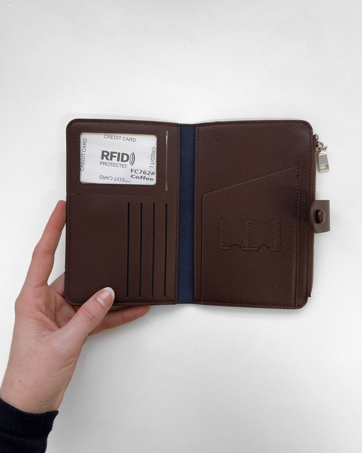 Passport Wallet - Dark Coffee