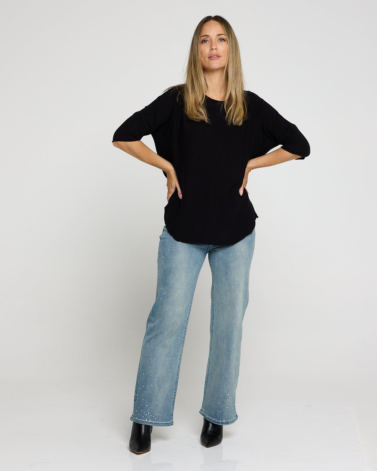 Jarrah Knit Top - Black
