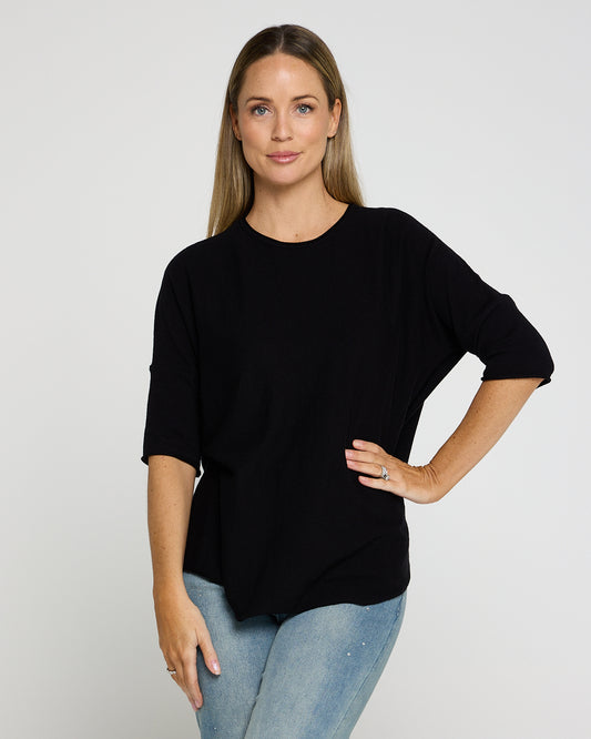 Jarrah Knit Top - Black
