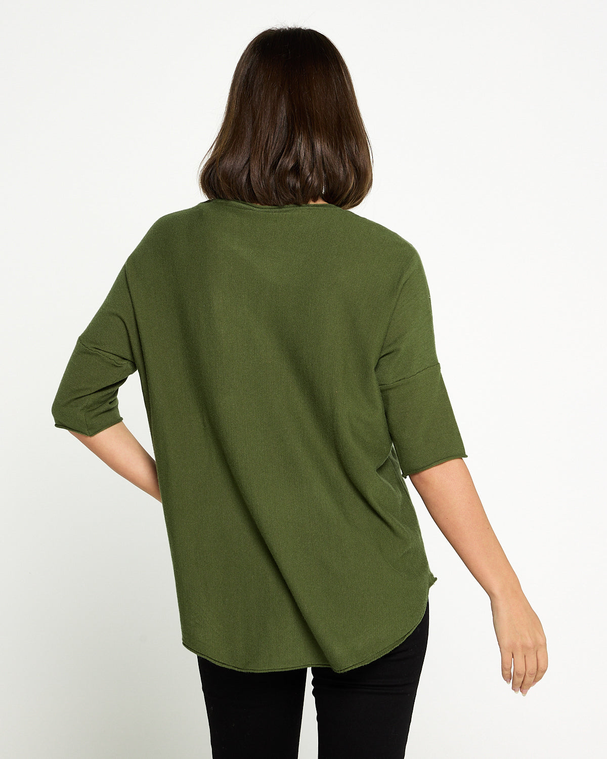 Jarrah Knit Top - khaki