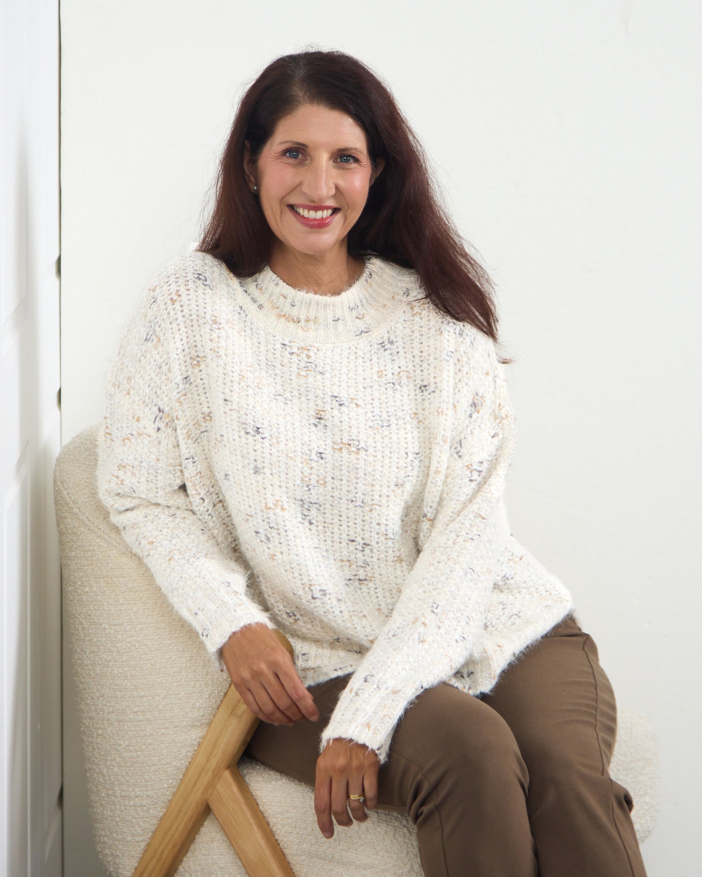 Talbot Knit - Winter White