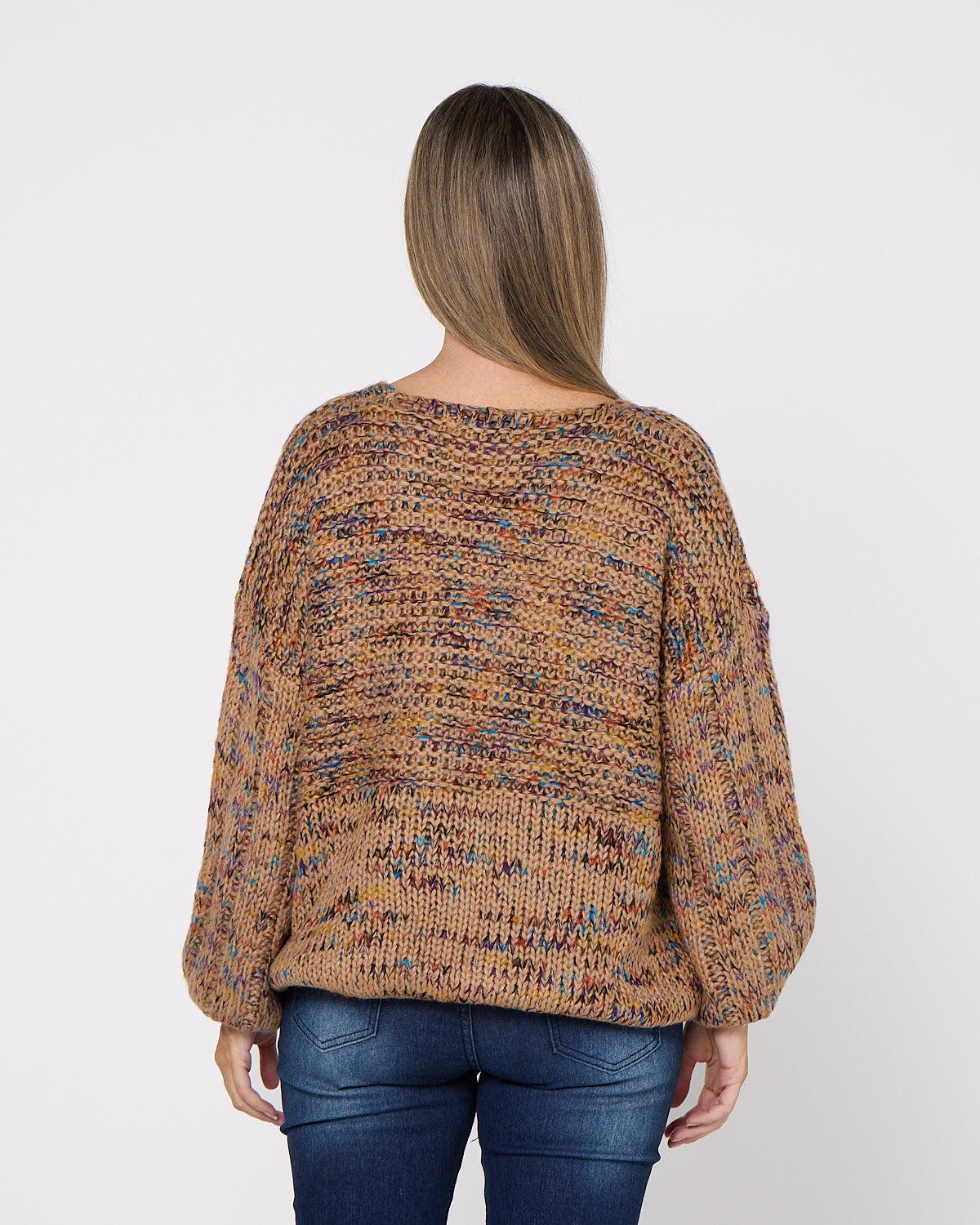 Mariah Knit - Brown Multi
