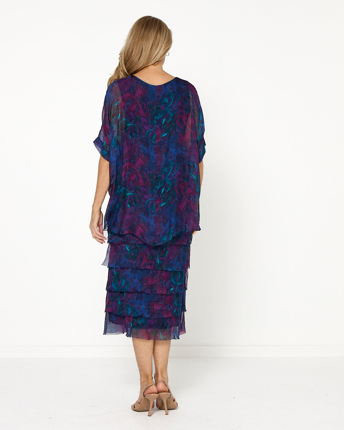 Margo Dress - Midnight Orchid