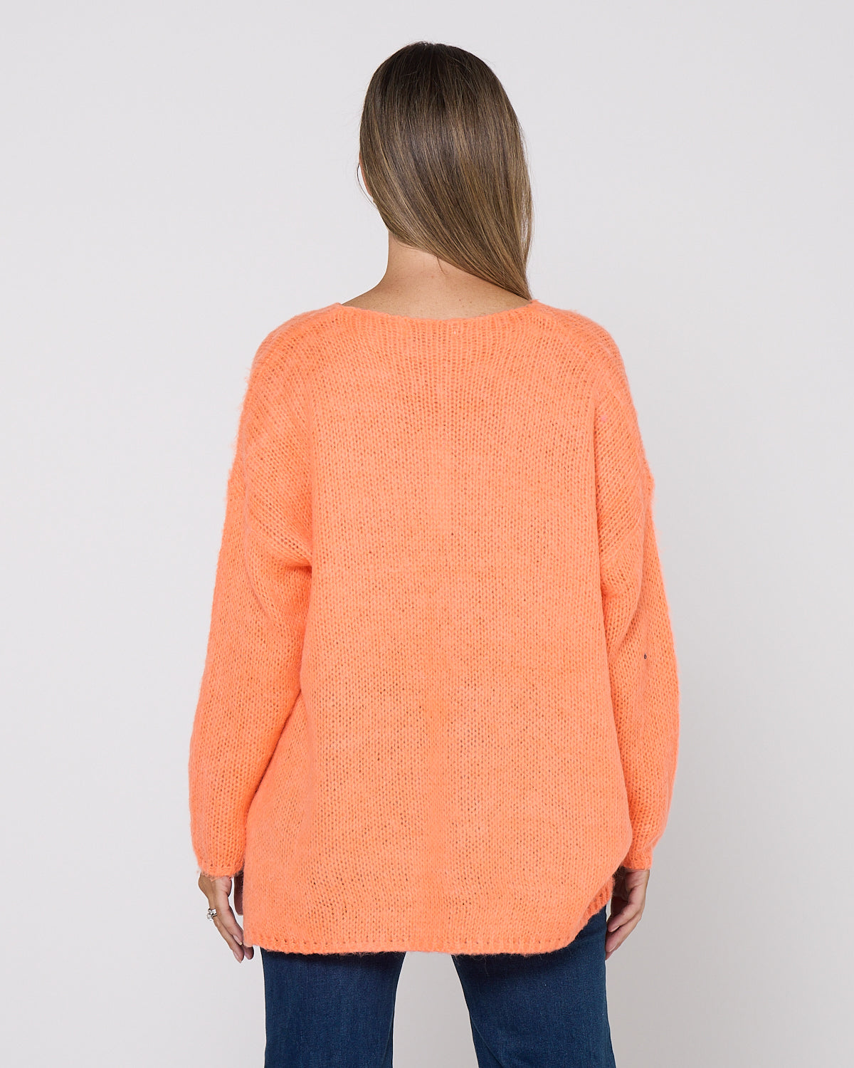Lyon Relaxed Jumper - Orange