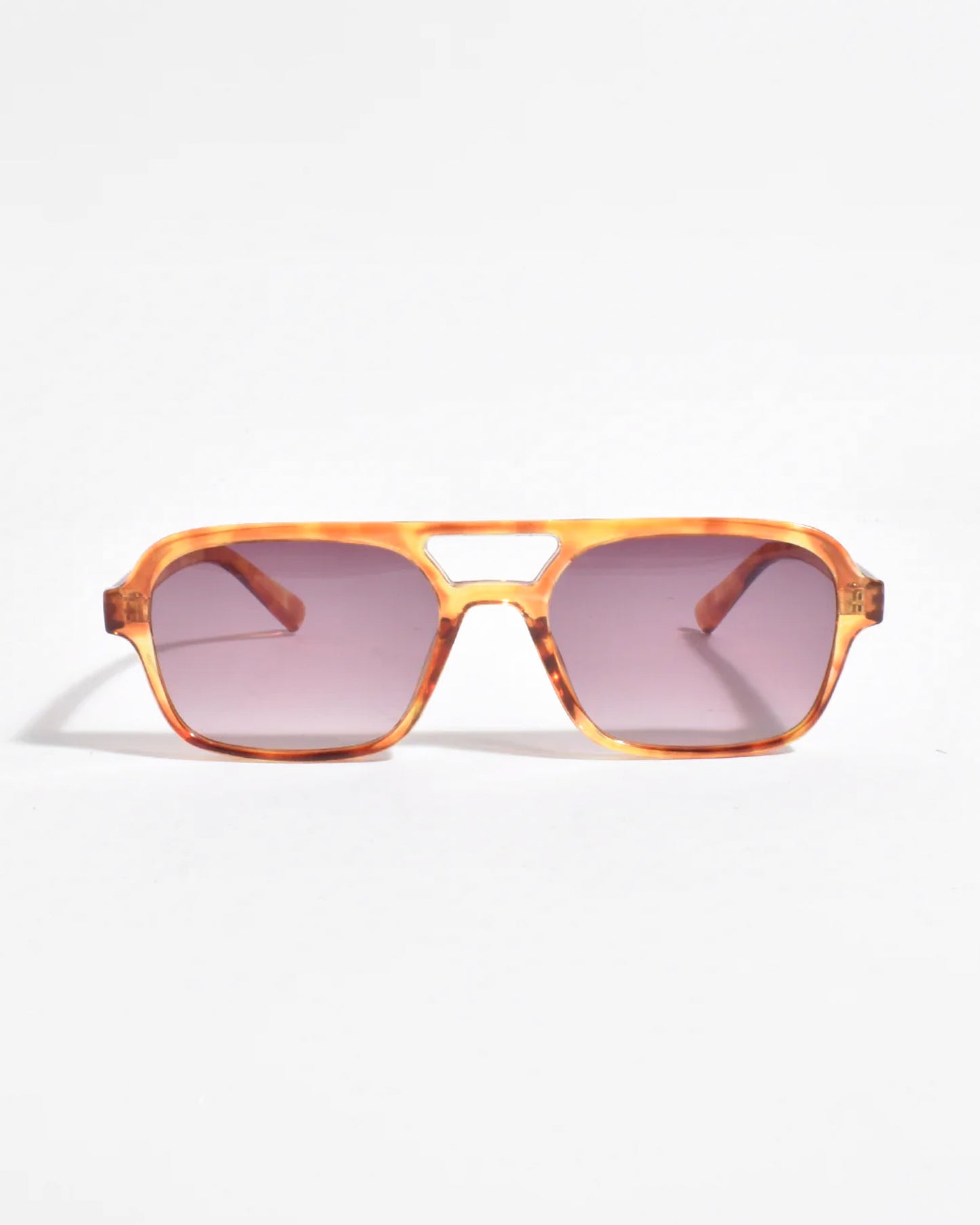 Mascot Sunglasses - Orange/Tort