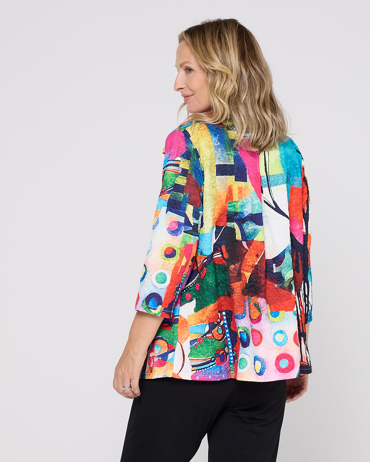 Vivid Jacket - Mosaic Print