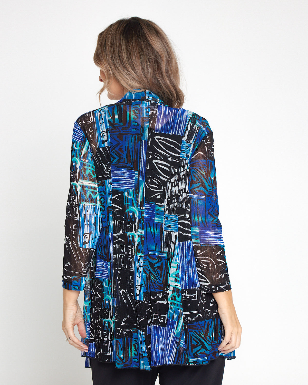 Naomi Mesh Jacket - Coastal Evening