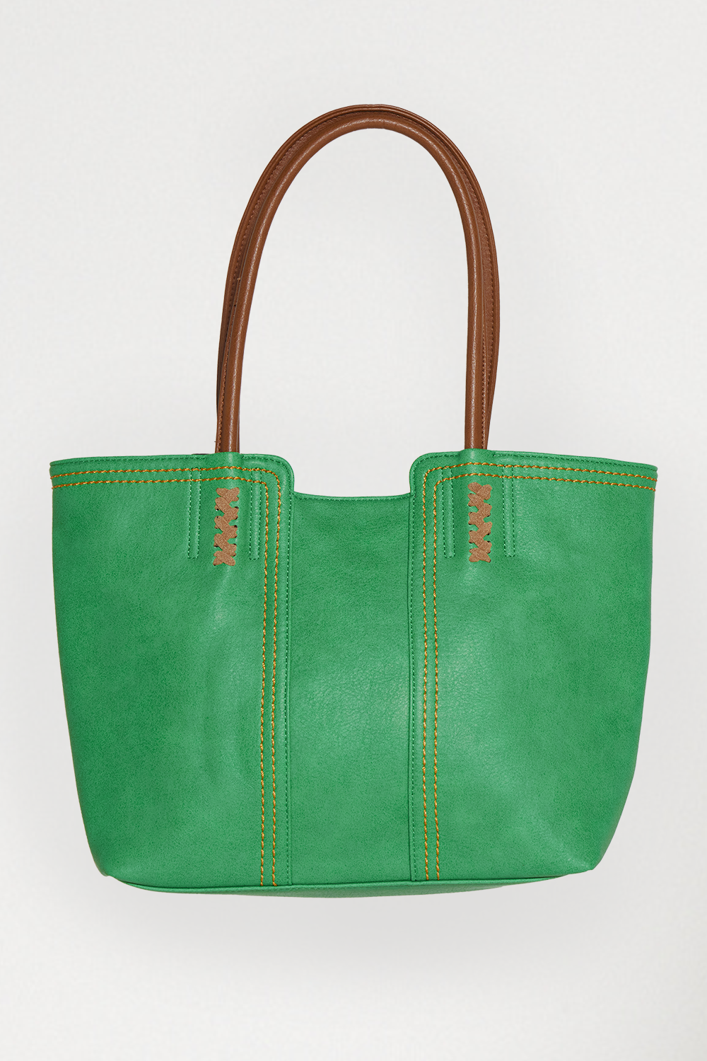Green 2025 suede clutch