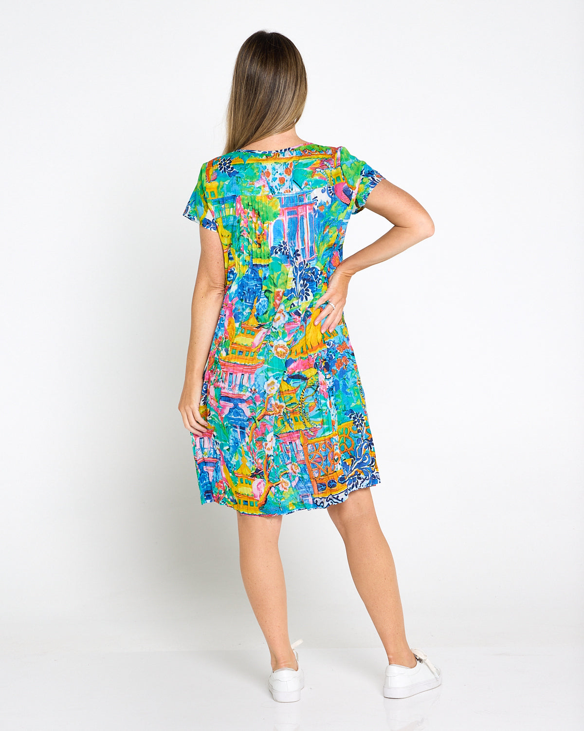 Organic Cotton Easy Fit Dress - Okayama