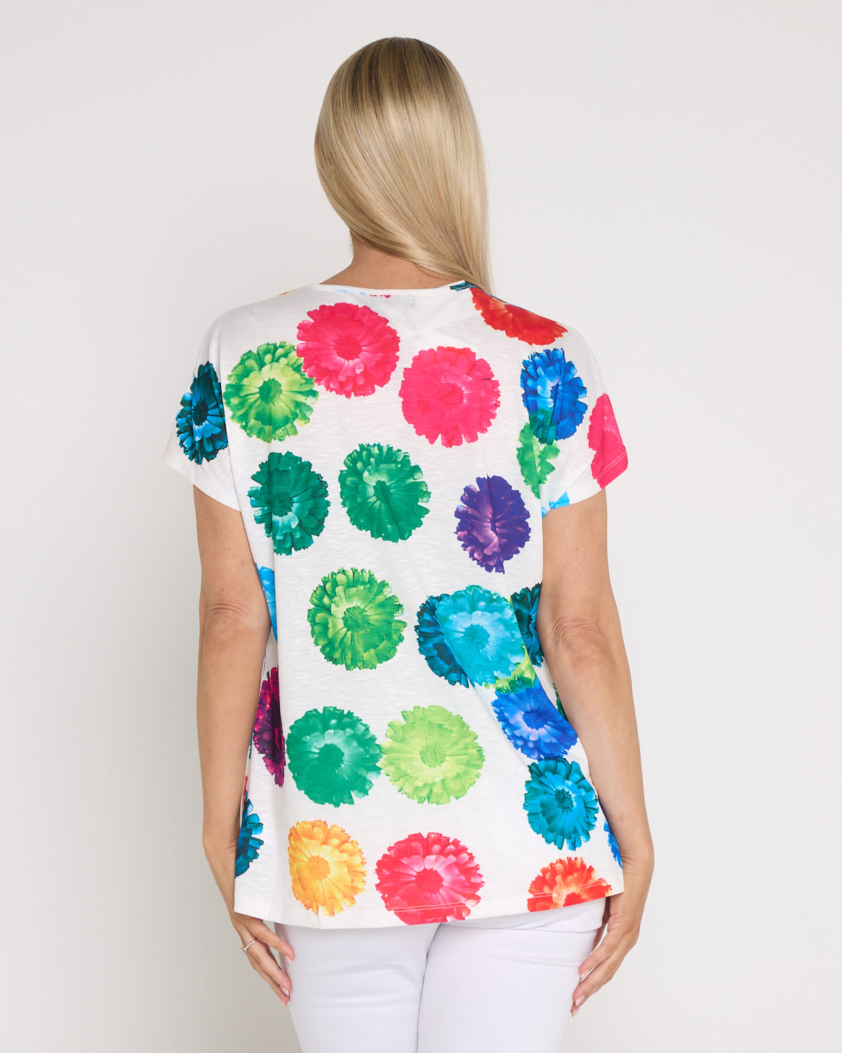 Carla Floral Bouquet Tee - Floral Spot
