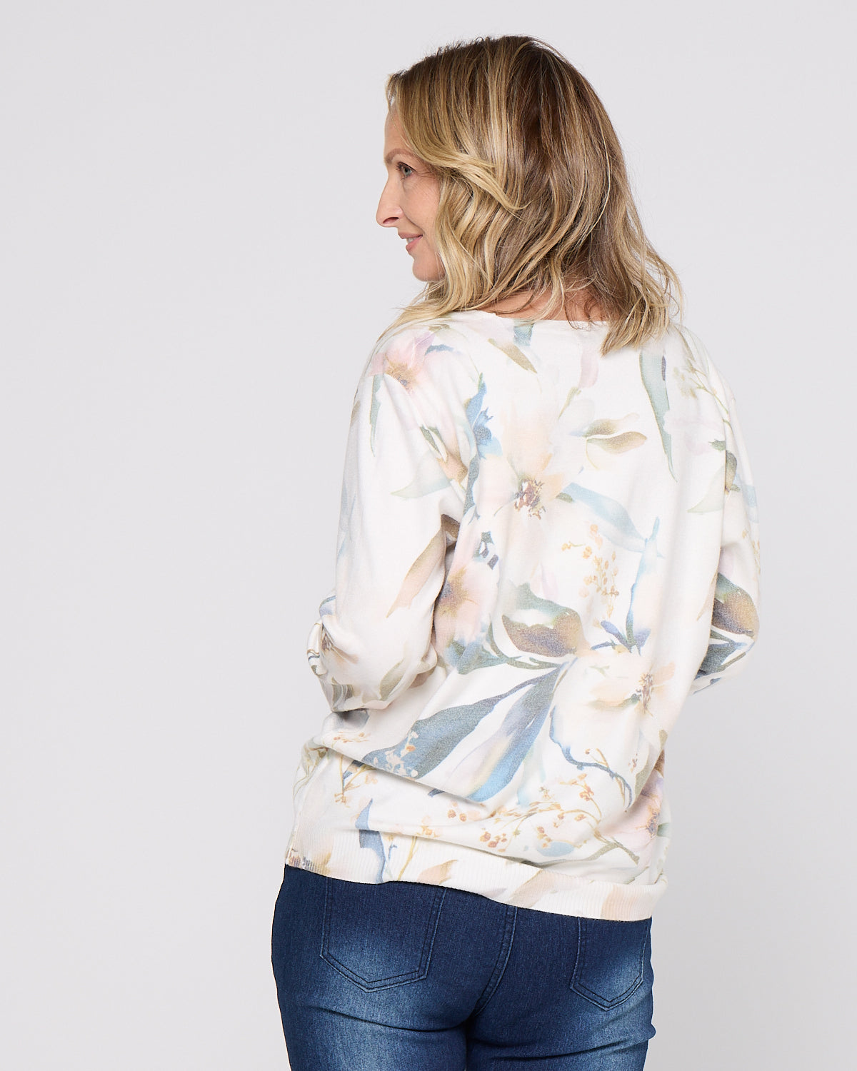 Maia Knit - Apricot Bloom