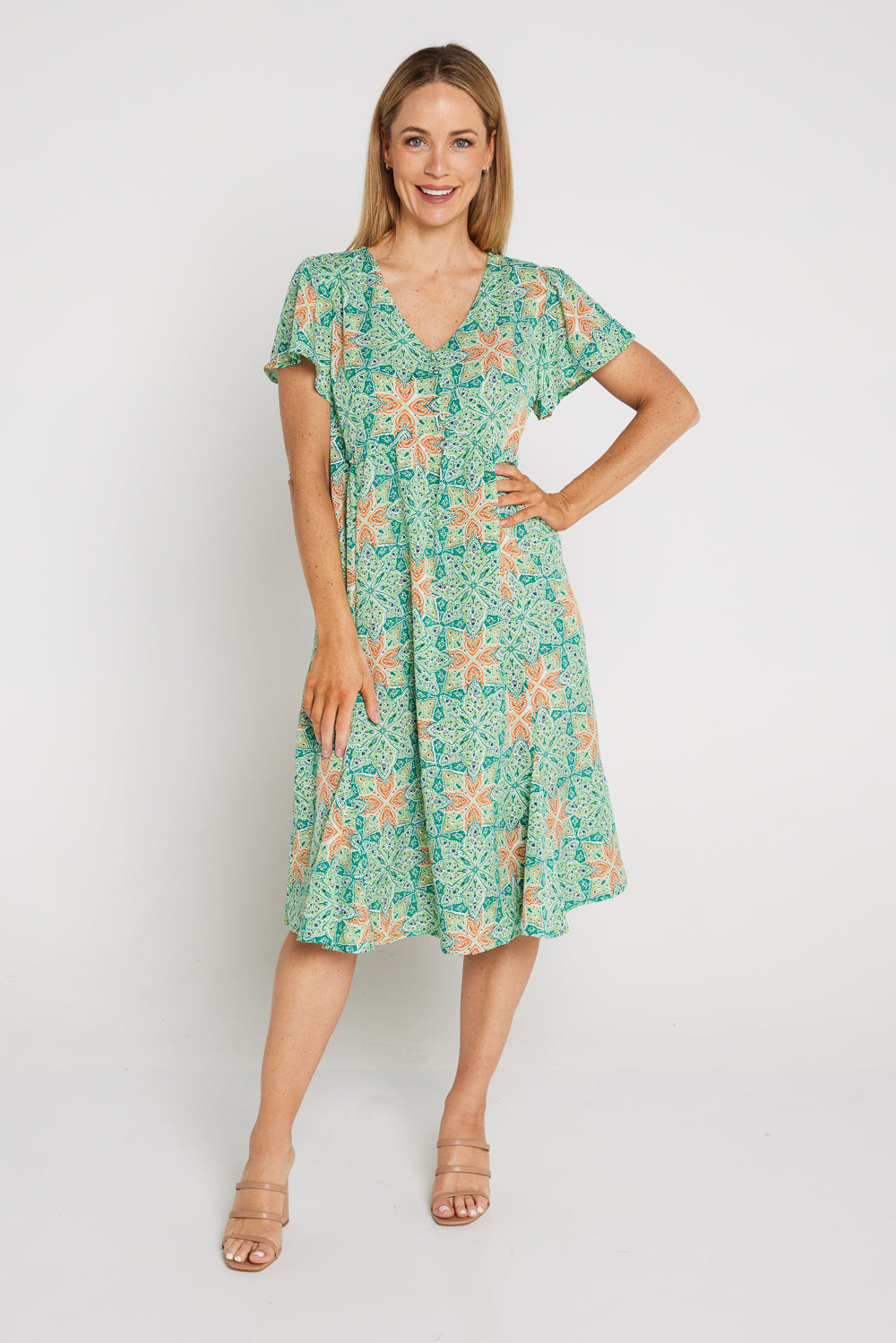 Stace Dress - Marrakesh Mint  Women's Summer Dresses Online