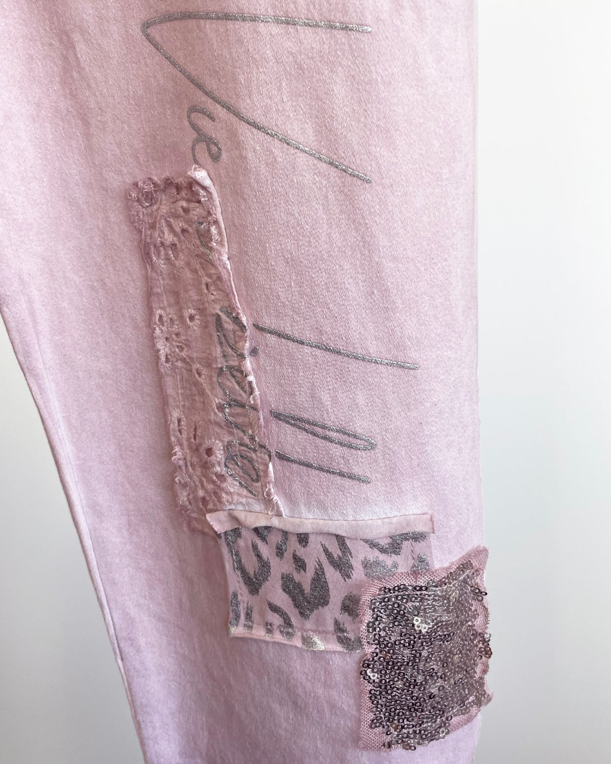 Renee Pants - Blush Collage