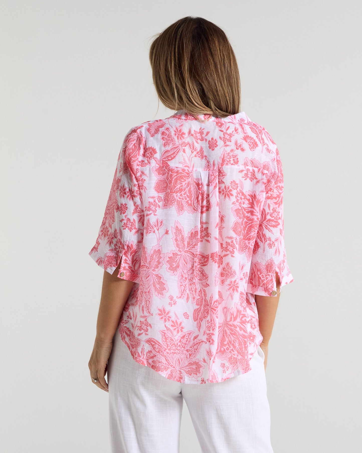 Marissa Blouse - Pink Bloom