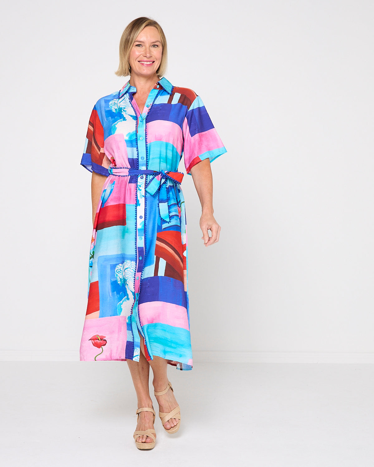 princess polly baby blue dress Summer dress women's Off shoulder printed blue Dress/ poly crape Floral  Printed off Shoulder Dress/ Summer dress for women/beach dress