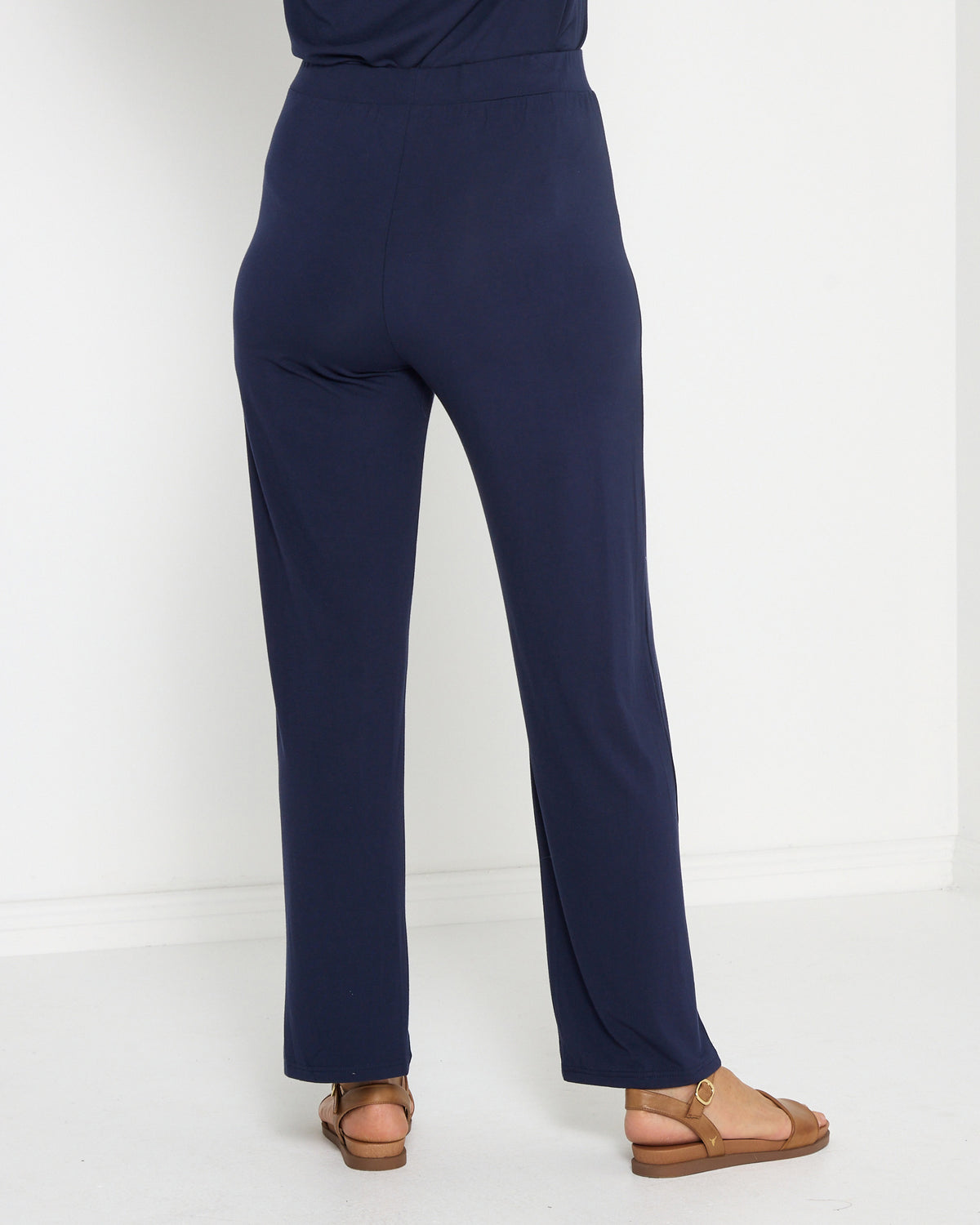 Splendour Bamboo Pants - Navy