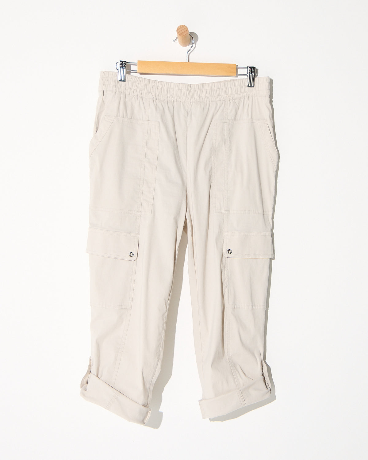 Travel Ease Cargo Pants - Stone