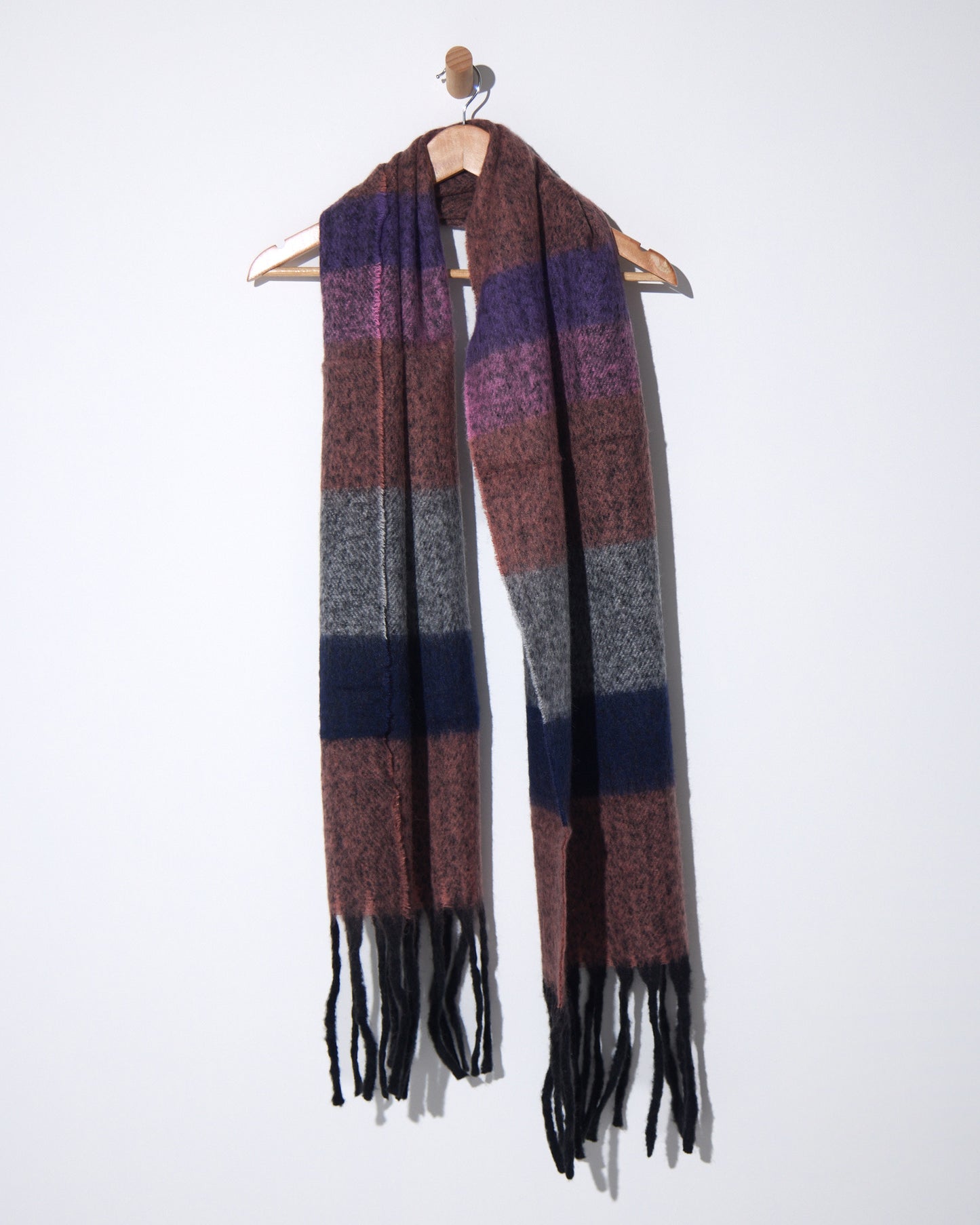 Rathscar Scarf - Mulberry Twilight