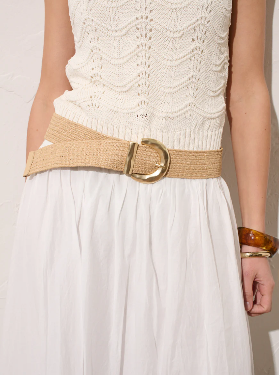 Arizona Straw Buckle Belt