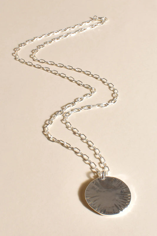 Seaside Pendant Necklace - Silver