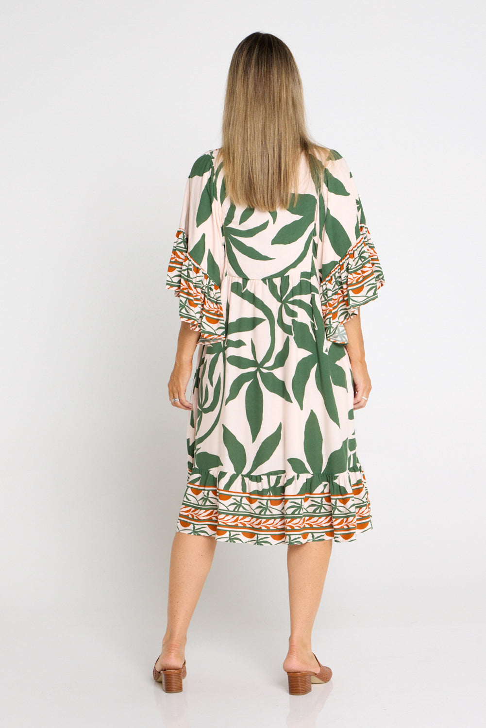 Sicily Dress - Summer Forest