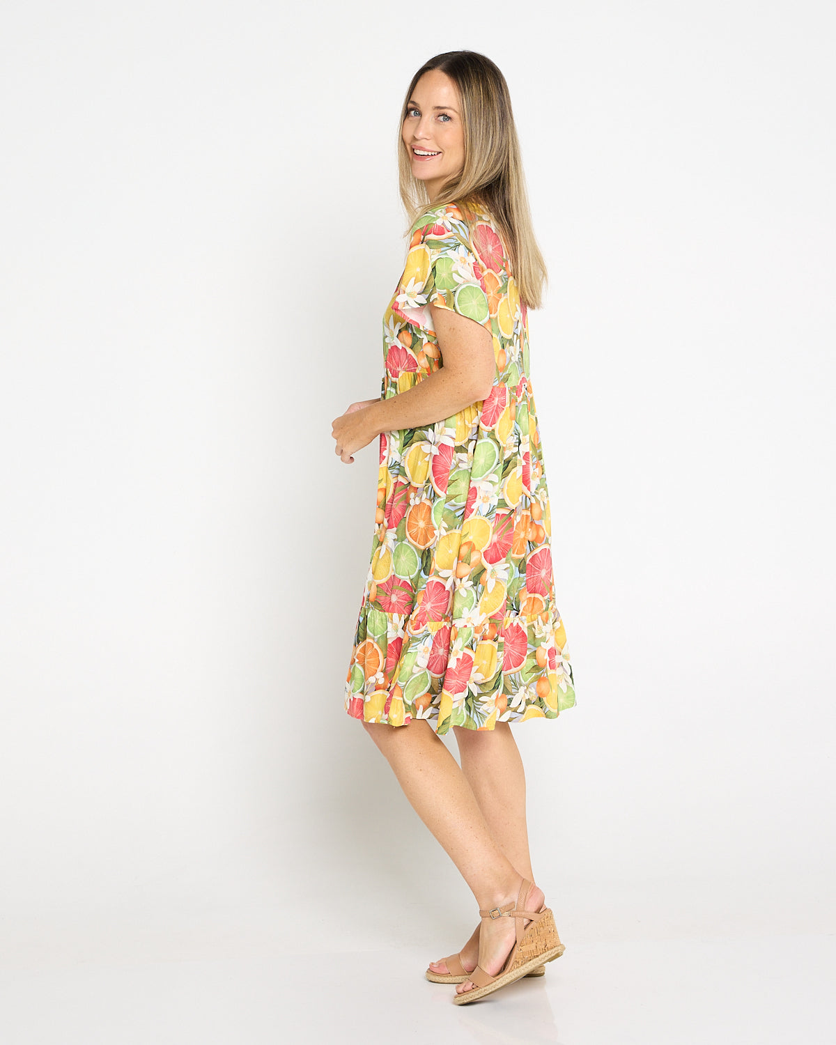 Summer Sun Dress - Citrus