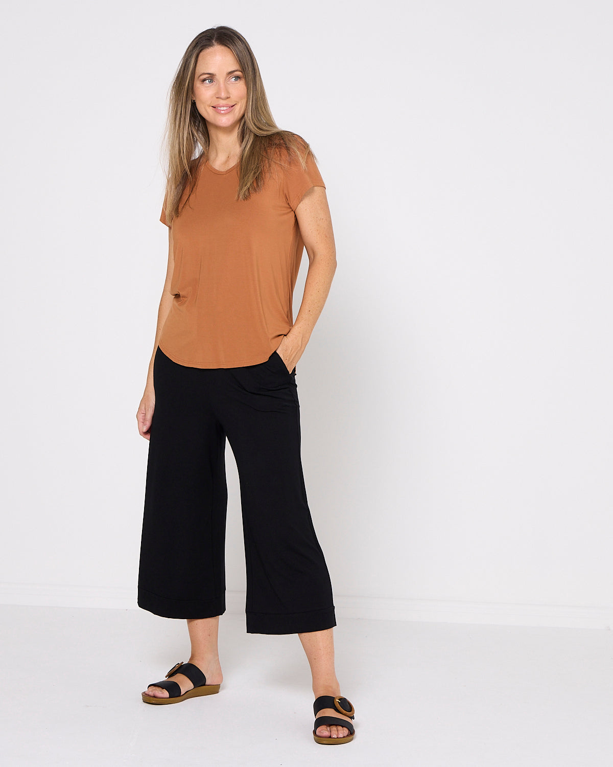 Bamboo Culottes - Black