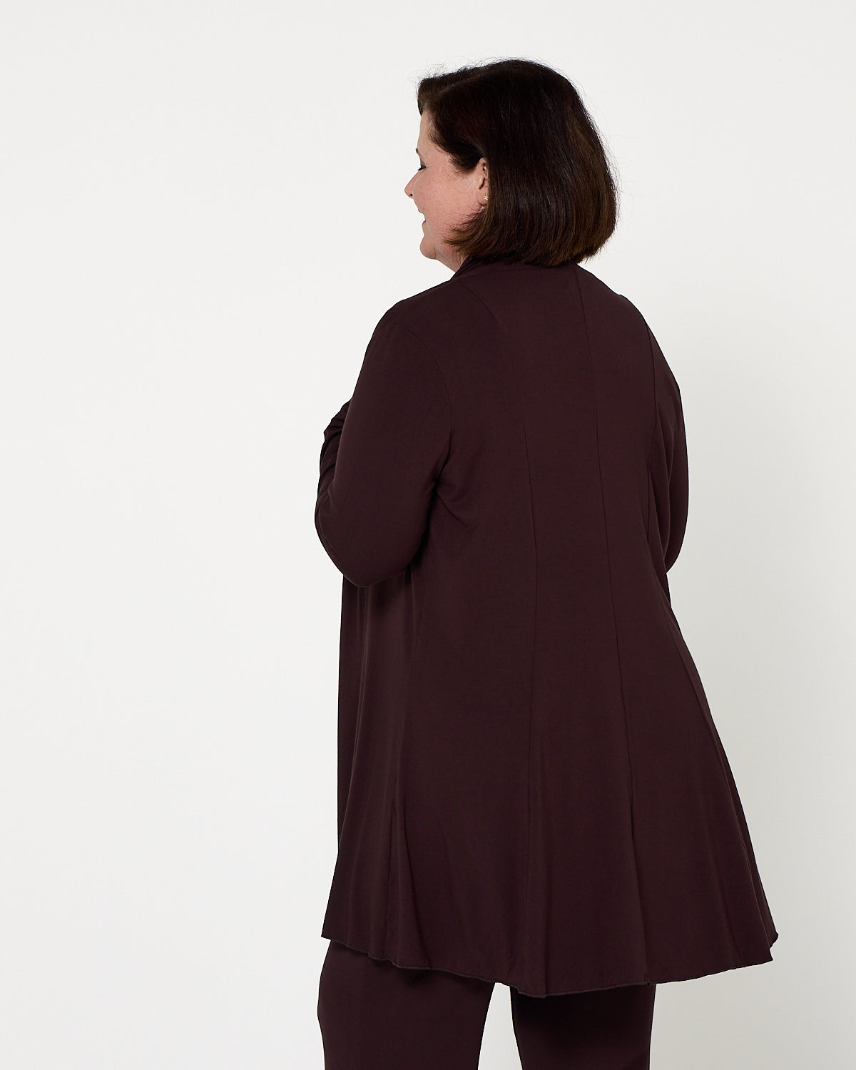 Oaklands Bamboo Cardigan - Chocolate