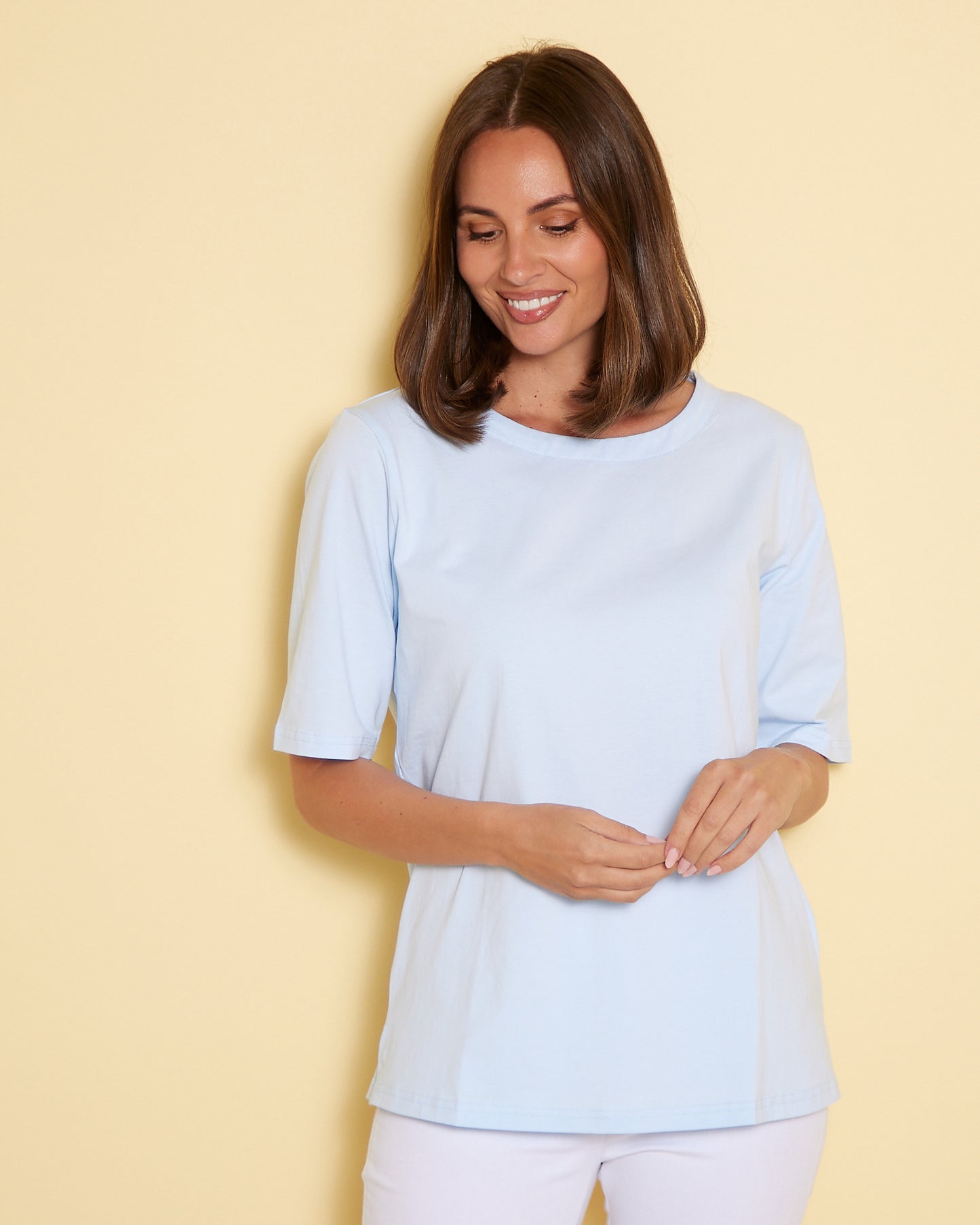 The Essential Tee - Pale Blue