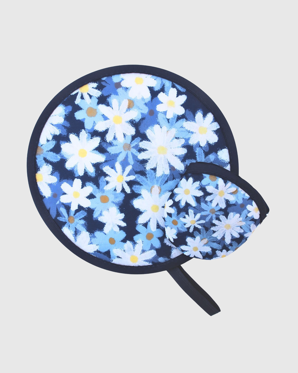 Eco-Friendly Blue Daisy Fields Twist Fan