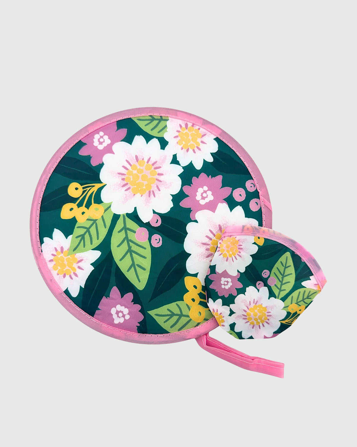 Eco-Friendly Spring Blossom Twist Fan