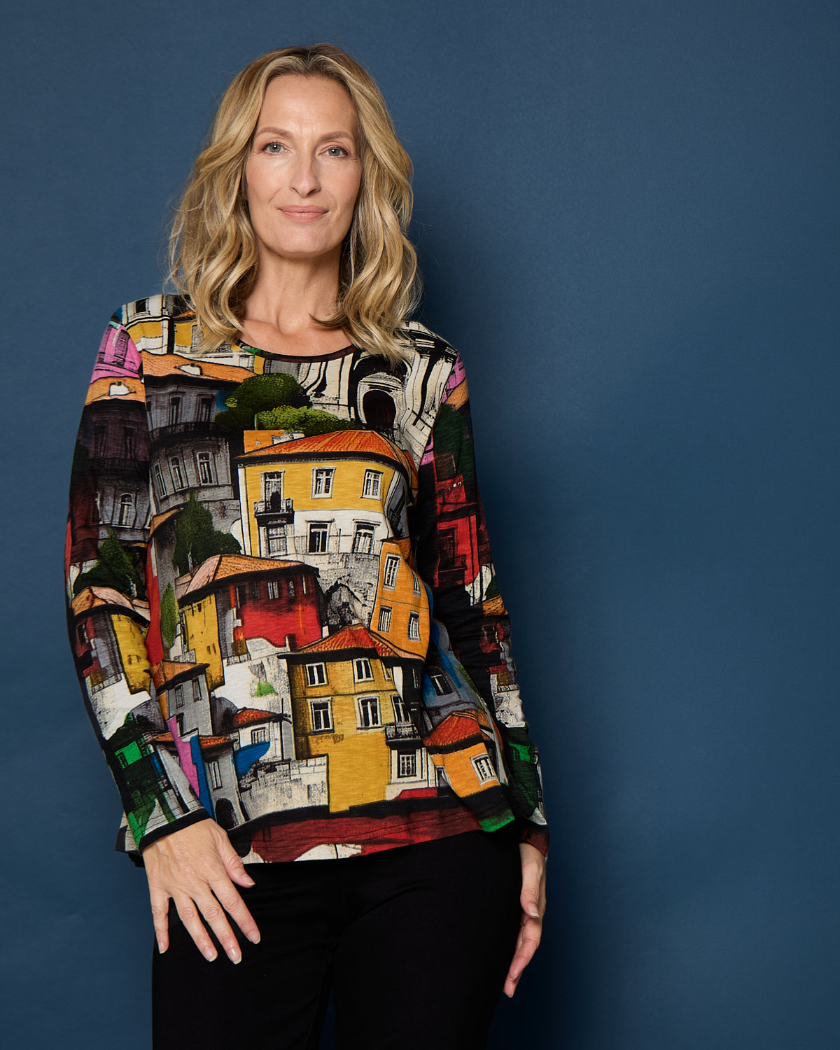 Contemporary Crew Tee - Porto