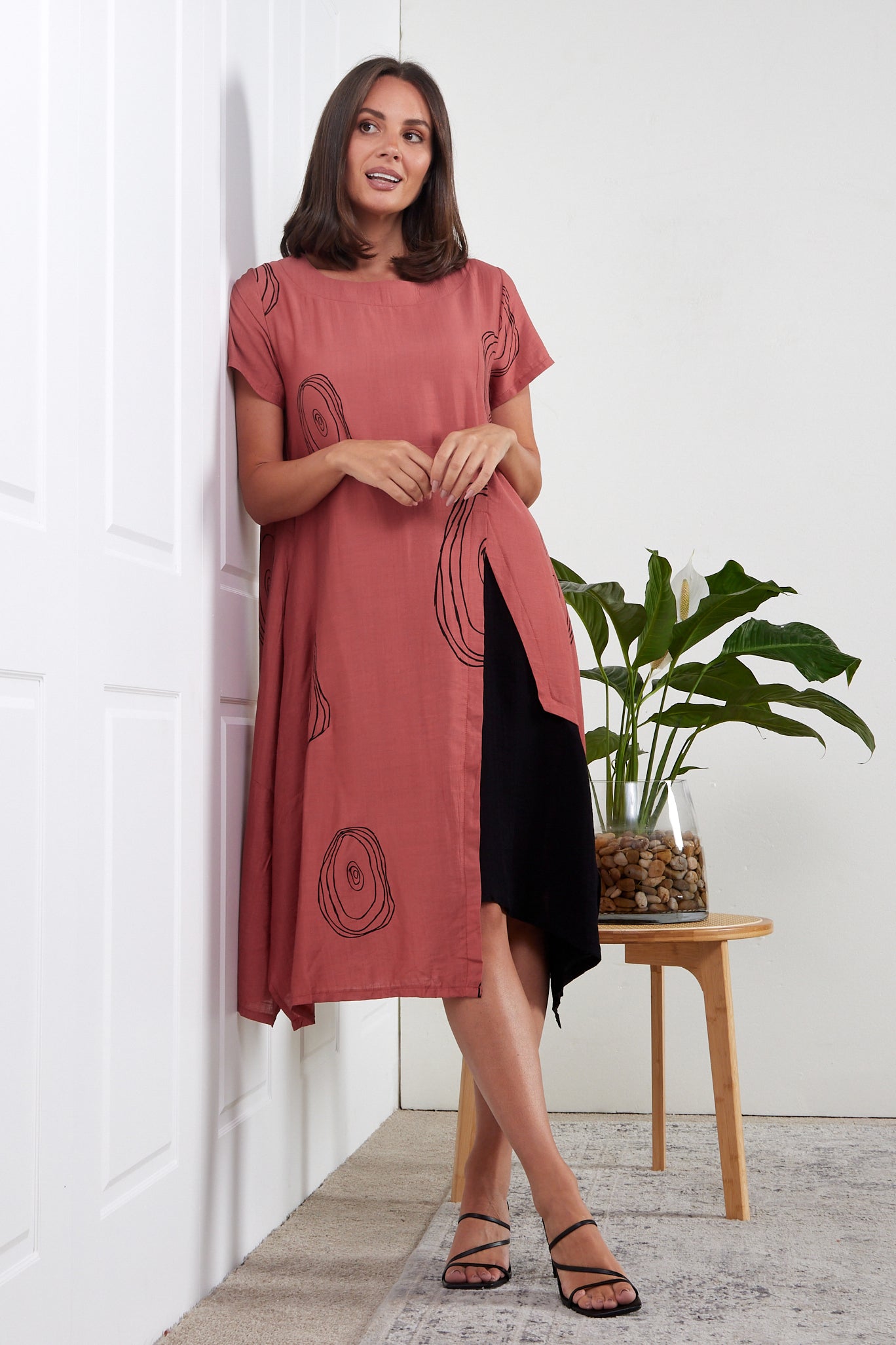 strapless open back dress Thandie Dress