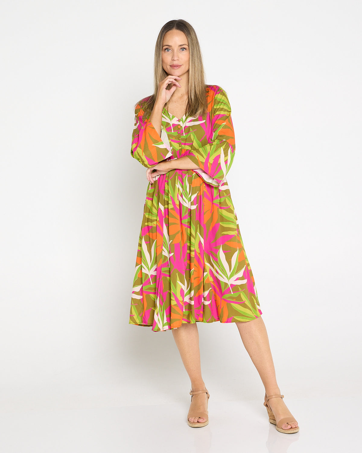 Tina Dress - Tropical