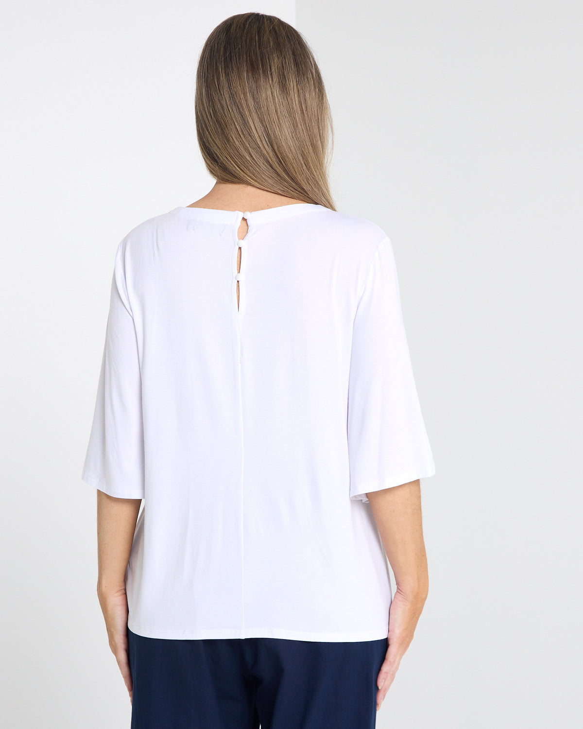 Donna Swing Top - White