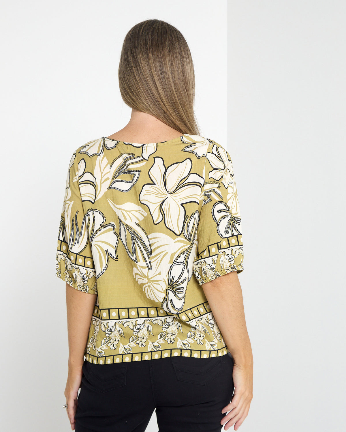 Falkiner Top - Lime