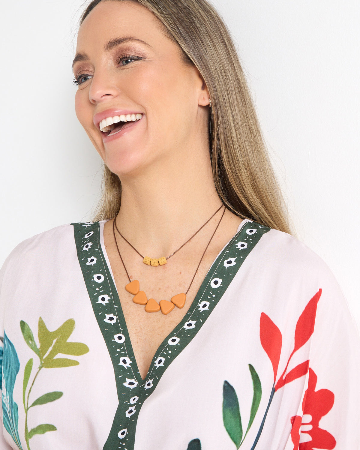 Davidson Necklace - Brown