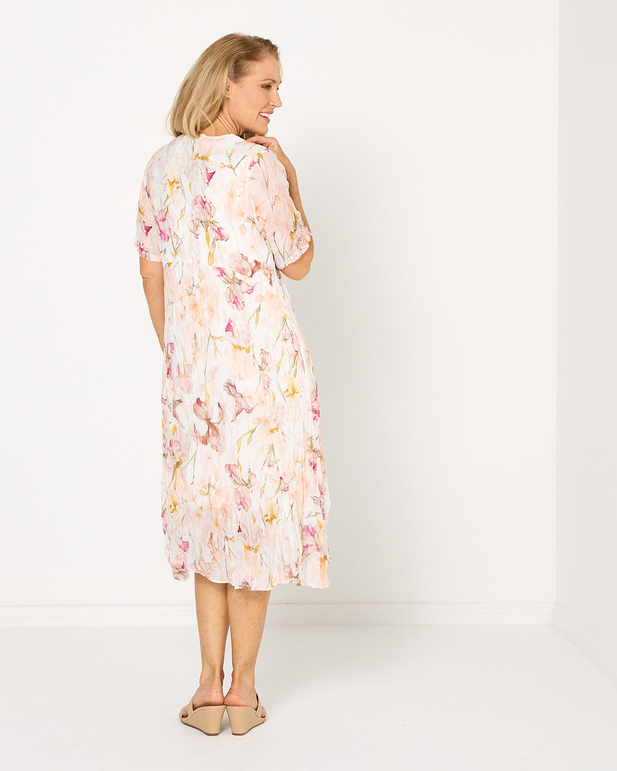 Birralee Dress - Iris Bloom