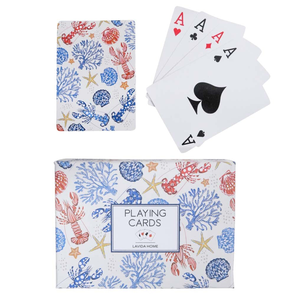 Playing Cards - Red Lobster