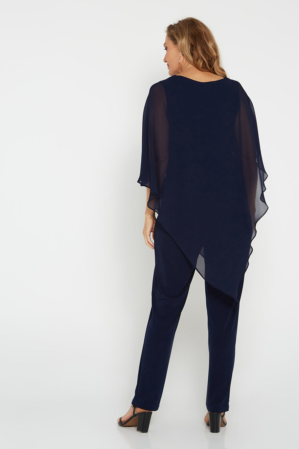 Donna Curve Pants - Navy