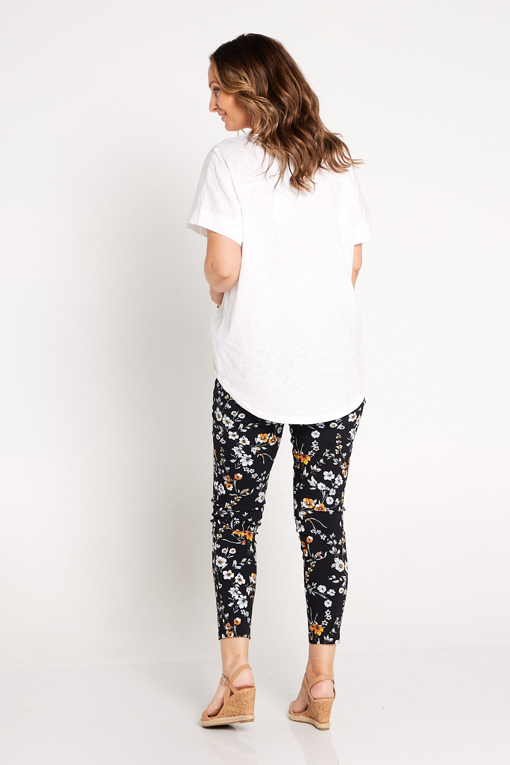 Calloway Pants - Black Floral