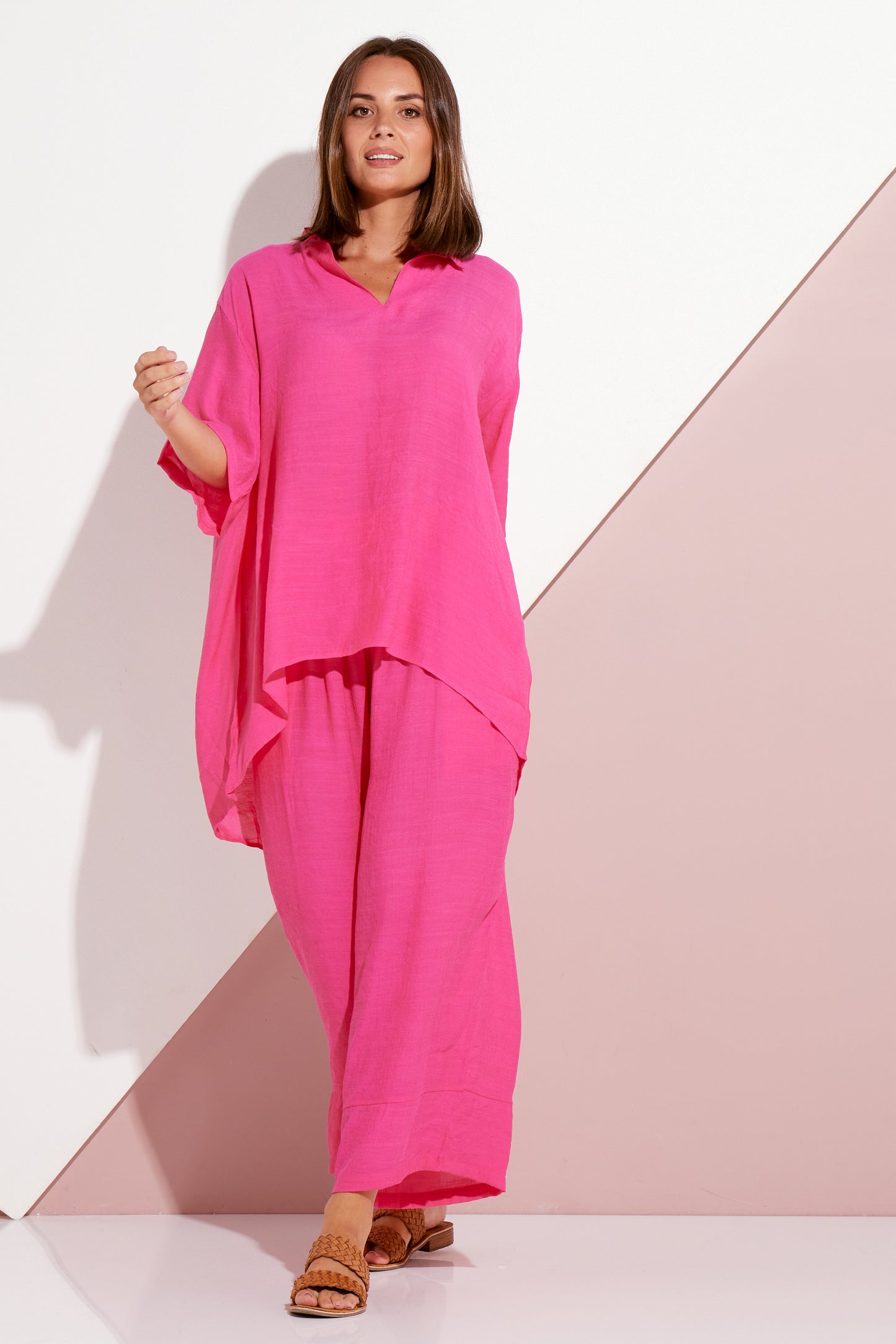 Chiara Top - Hot Pink