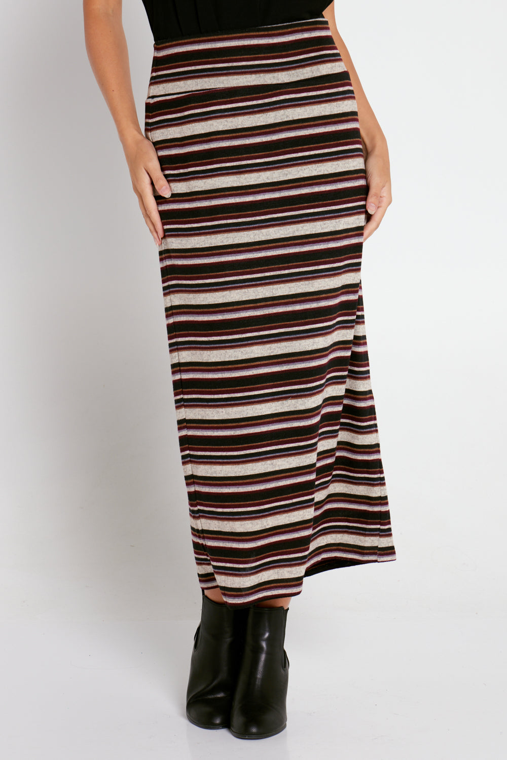 Striped skirt hotsell 4 inch